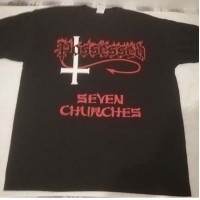 Possessed Seven Churches | Playera Manga Corta Color Negro